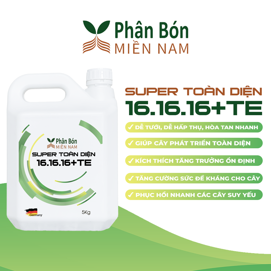 SUPER TOÀN DIỆN 16.16.16+TE (5KG)