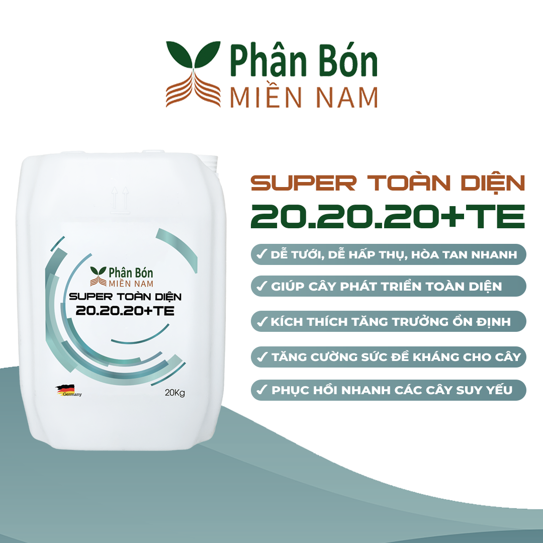 SUPER TOÀN DIỆN 20.20.20+TE (20KG)