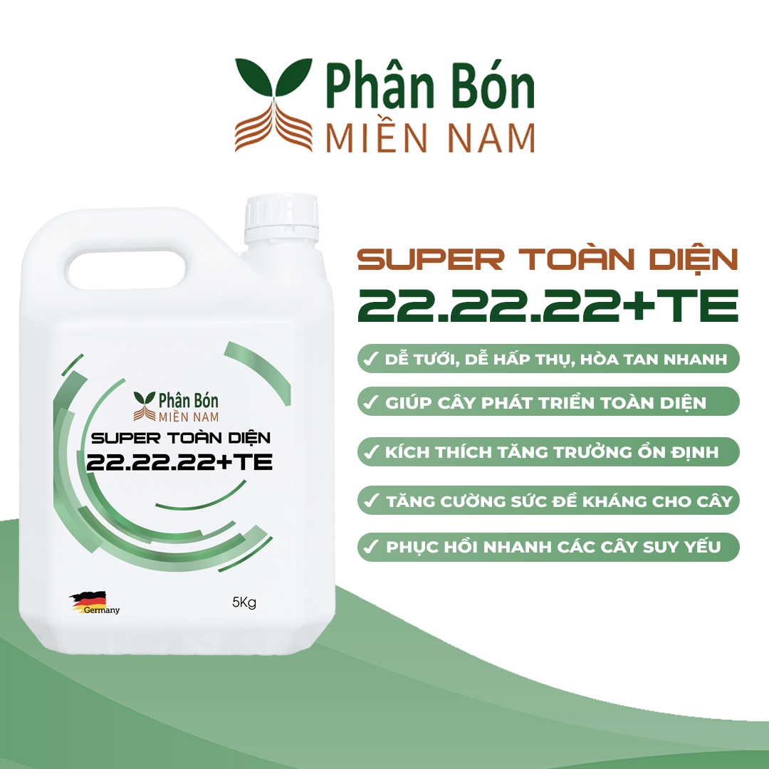 SUPER TOÀN DIỆN 22.22.22+TE (5KG)